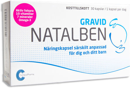 Natalben Gravid kapslar 30 st