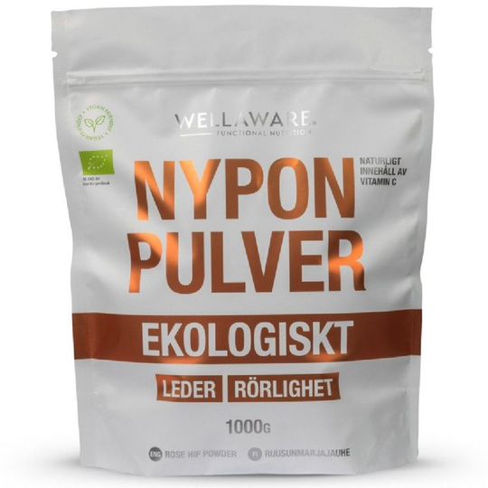 WellAware Ekologiskt Nypon 1 kg Påse
