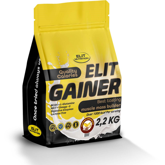 Elit Nutrition Elit Gainer Lactose Free Banana Chocolate