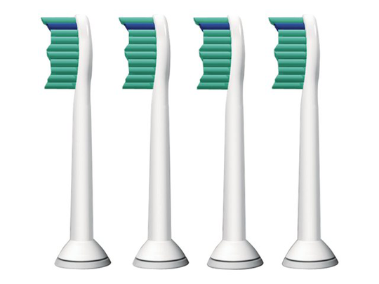 Philips Sonicare ProResults HX6014 - Extra tandborsthuvud - till tandborste - vit (paket om 4)