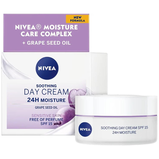 Nivea Soothing Day Cream SPF 15 50 ml