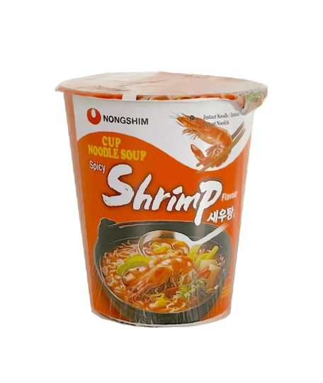 Snabbnudlar Cup Räkor 67g Nongshim Korea