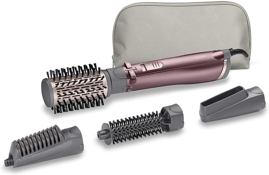 BABYLISS Beliss Big Hair AS960E roterande borste, 1000W, 2 hastigheter, rosa
