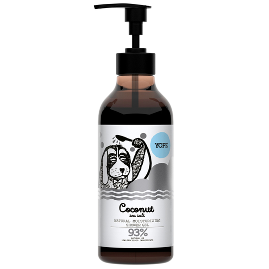 YOPE Natural shower gel Coconut & Sea salt 400 ml