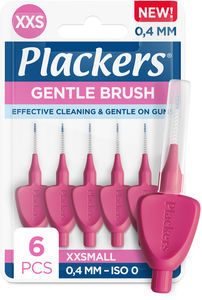Plackers Gentle Brush 0,4 mm 6 St