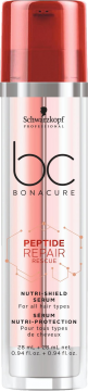 Schwarzkopf Professional Bc Peptide Repair Rescue Nutri-Shield Serum 56ml - Hårserum