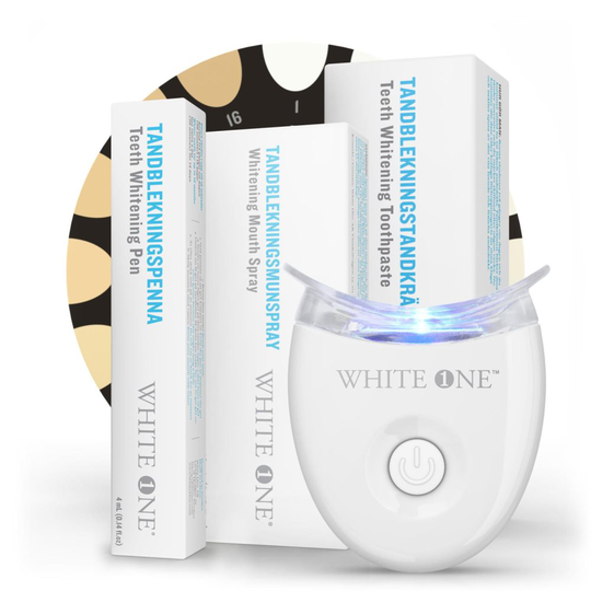 White One® Ultimate Tandblekning Kit | Teeth Whitening Kit 12%
