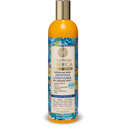 Natura Siberica Oblepikha Hair Conditioner For Weak and Damaged Hair