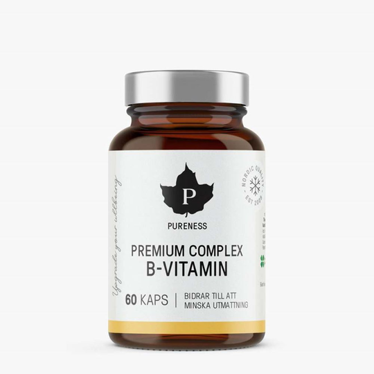 Premium Complex B-Vitamin, 60 caps, Vitaminer