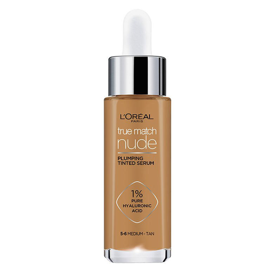 LOral - True Match Nude Plumping Tinted Serum - Medium-Tan 5-6