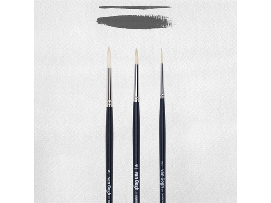 Van Gogh Oil & acrylic brush set | series 211 no. 2-4-6