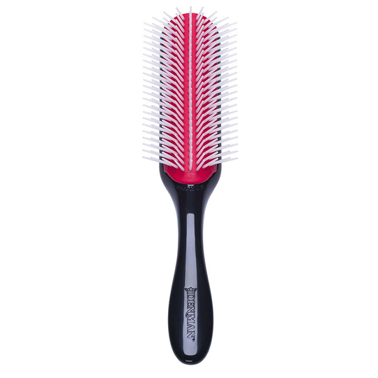 D4 The Original Styler 9 Row Black, Denman Hårborstar