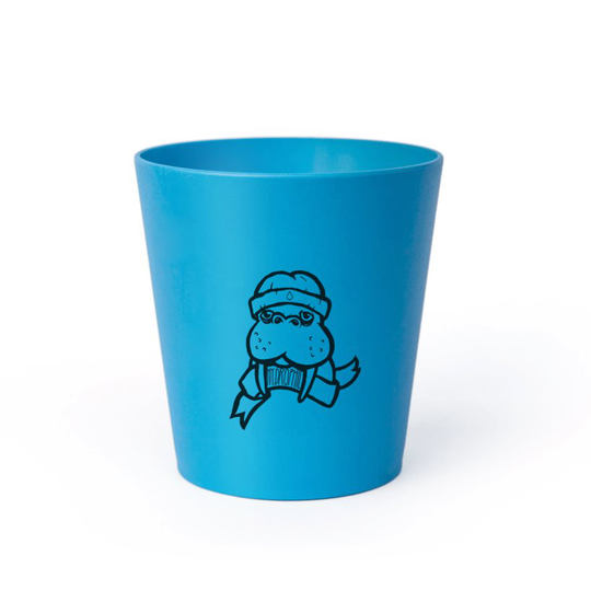 HYDROPHIL, vattenneutral tandborstmugg barnblå, 1st