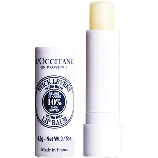 L'Occitane Shea Butter Ultra Rich Lip Balm, 4,5 g L'Occitane Läppbalsam