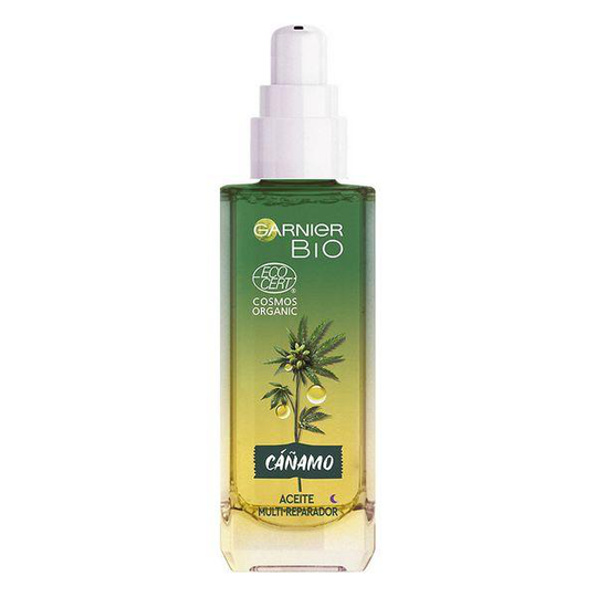 Ansiktsolja Garnier Bio Ecocert Hampa Nattkräm Olja (30 ml) (30 ml)