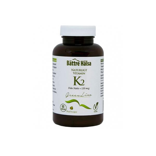 Bättre Hälsa K2 Natto, 60 kapslar