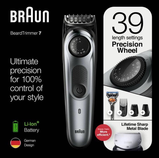 Braun BT 7220 Skäggtrimmer