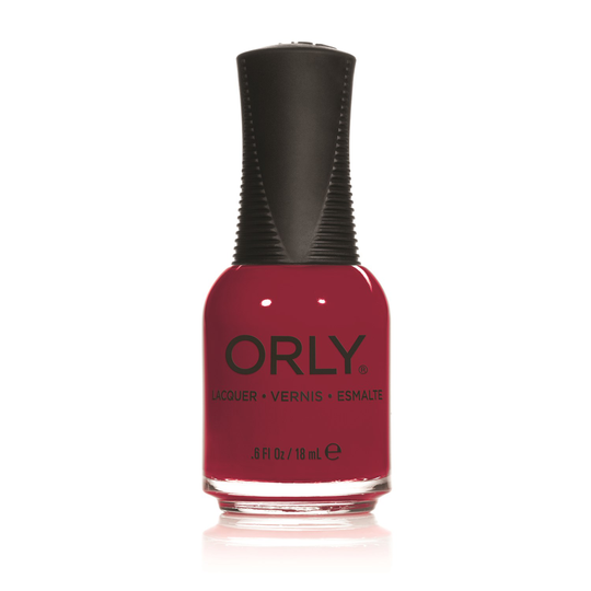 ORLY Lacquer Down Right Red