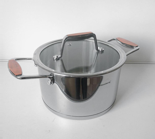 Pot 6.0l / 24cm Klausberg Premium 18/10 KB-7228