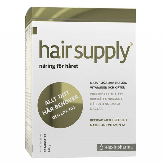 Hair Supply, 72 tabs, Vitaminer