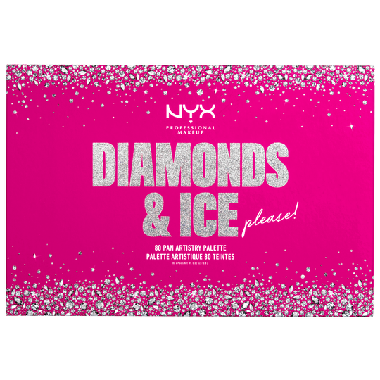 NYX PROFESSIONAL MAKEUP Diamonds & Ice Please! Palette 80-pan
