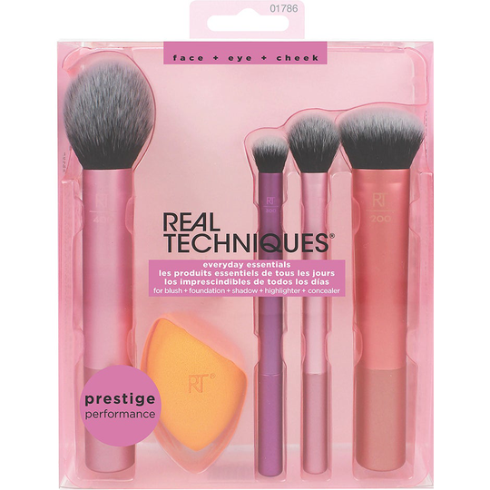 Real Techniques Everyday Essentials | Sminkborstar i kit | Borstset