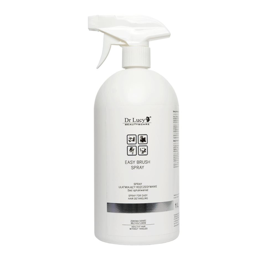 Dr Lucy Spray underlättar förbränningen av skottat hår (utan sköljning) [Easy Brush Spray] 1 l