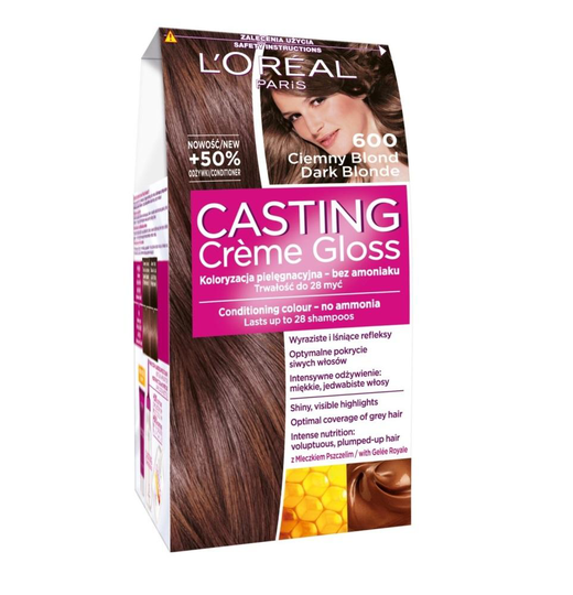 Casting Creme Gloss coloring cream No. 600 Dark Blonde 1op.