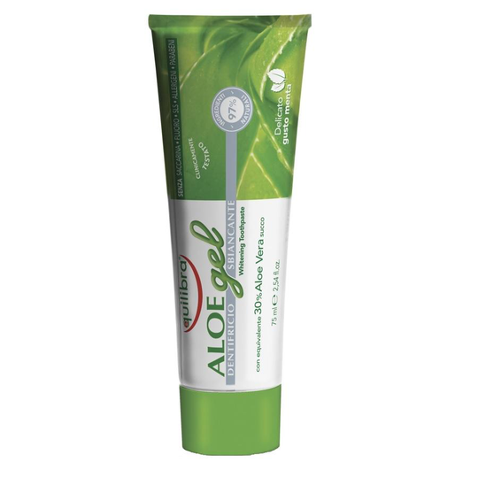 EQUILIBRA_Aloe Gel Whitening Toothpaste pasta do zębĂłw wybielająca Aloe Vera 75ml