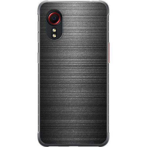 Samsung Galaxy Xcover 5 Mjukt skal - Brushed Metal
