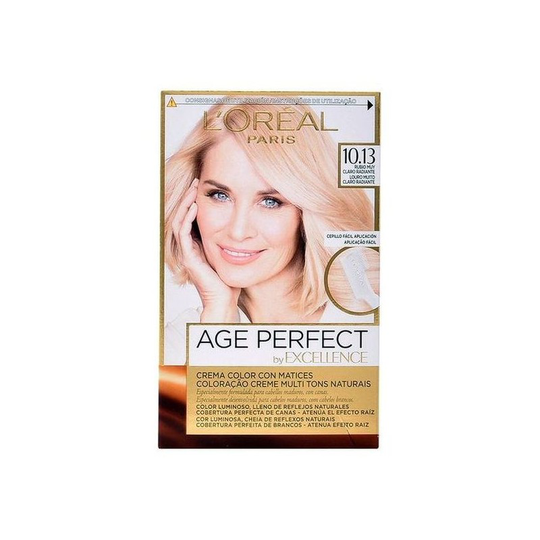 Permanent Anti-Ageing Dye Excellence Age Perfect L'Oreal Expert Professionnel Blont