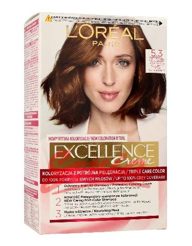 L'Oreal Excellence Creme cream coloring 5.3 Light Golden Brown 1op.
