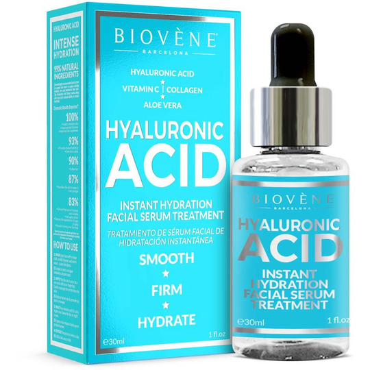 Biovène Star Collection Hyaluronic Acid Facial Serum Treatment 30 ml