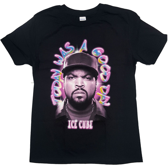 Ice Cube Unisex T-Shirt: Air Brush (Large)
