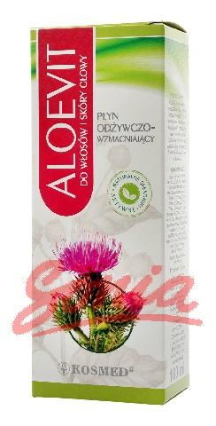 Kosmed Aloevit fluid nourishing and strengthening the hair and scalp 100ml