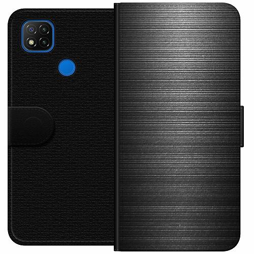 Xiaomi Redmi 9C Plånboksfodral Brushed Metal