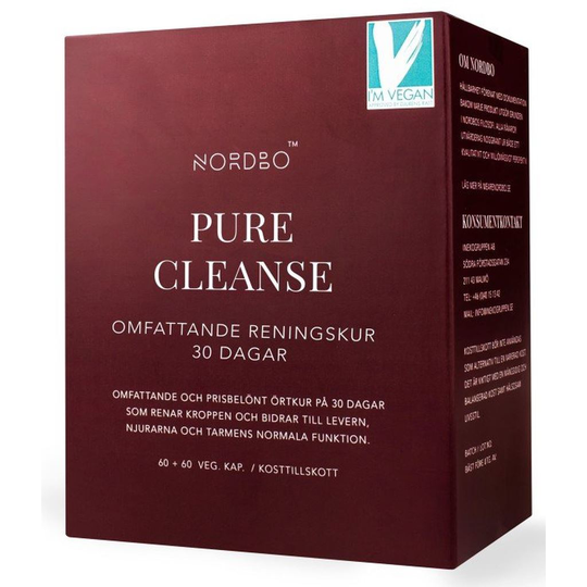 Nordbo Pure Cleanse 120 kapslar