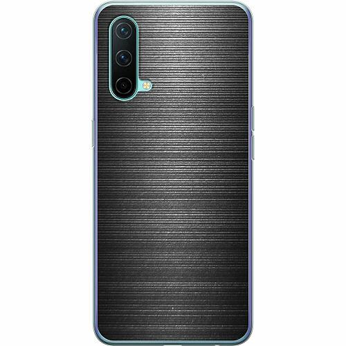 OnePlus Nord CE 5G Genomskinligt Skal Brushed Metal