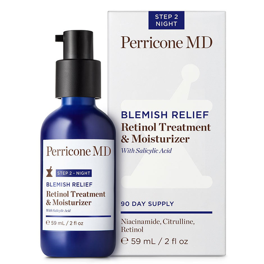 Blemish Relief Retinol Treatment & Moisturizer, 59 ml Perricone MD Nattkräm