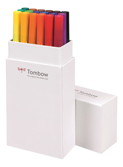 Brush Pen Ritpennor Tombow ABT Dual Brush Bas 18-pack