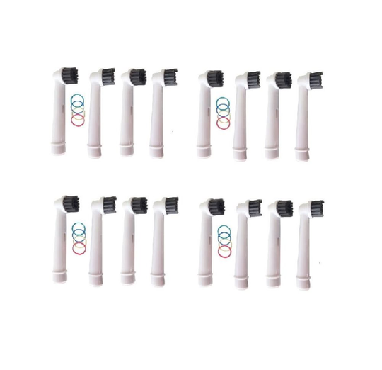 Oral-B kompatibla tandborsthuvuden 16 pack sb17-c Black