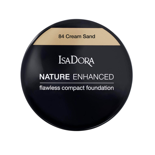 IsaDora Nature Enhanced Flawless Compact Foundation Cream Sand
