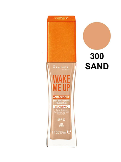 Rimmel Wake Me Up SPF15 Anti-Fatigue Foundation-300 Sand