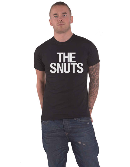The Snuts T Shirt Collage Band Logo Official Mens Black