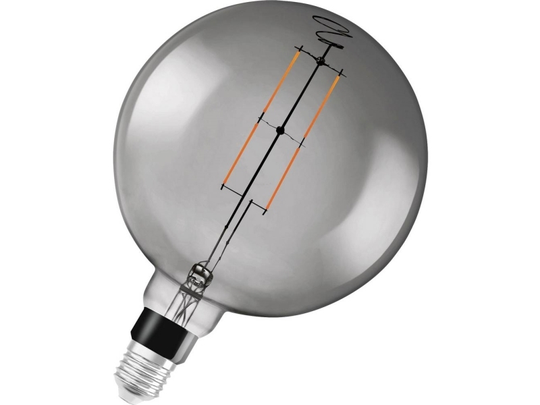 LEDVANCE SMART+ Energiklasse: G (A - G) SMART+ BT CLA GLOBE200 37 6 W/2700K E27 6 W Varmhvid