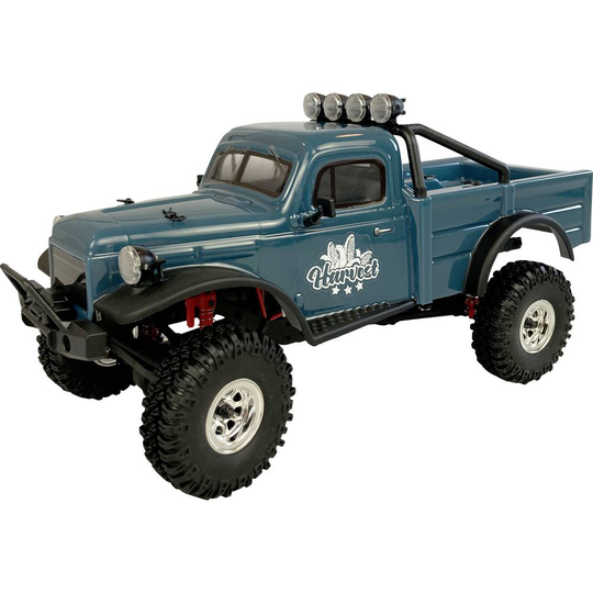 RC modellbil Skalenlig Crawler 1:18 Amewi AMXRock AM18 Harvest Borst motor Elektrisk RtR
