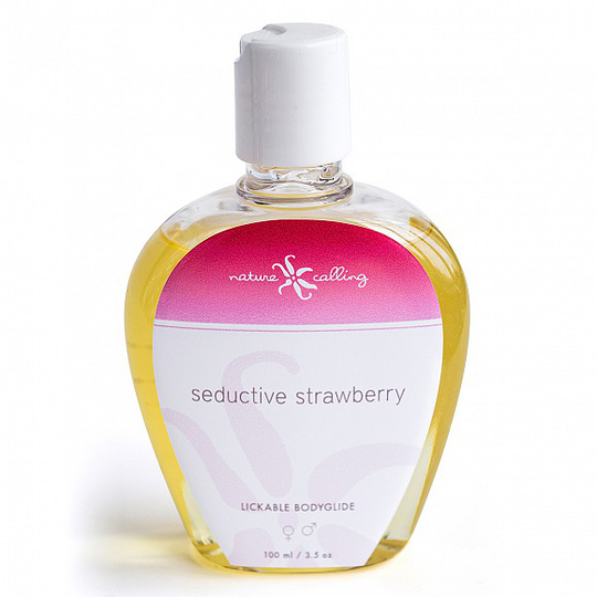Nature Calling - Seductive Strawbery Lickable Bocyglide