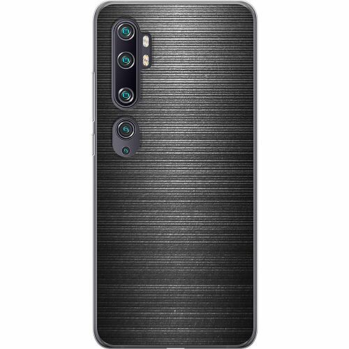 Xiaomi Mi Note 10 Genomskinligt Skal Brushed Metal