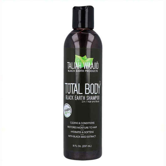 Schampo och balsam Taliah Waajid Total Body Black Earth