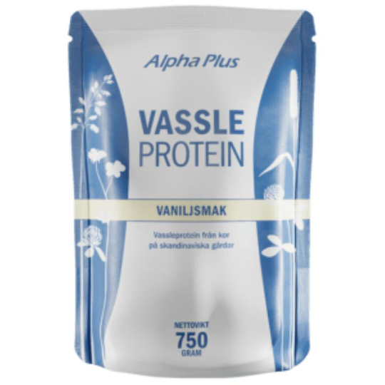Vassleprotein Vaniljsmak 750 gram Alpha Plus